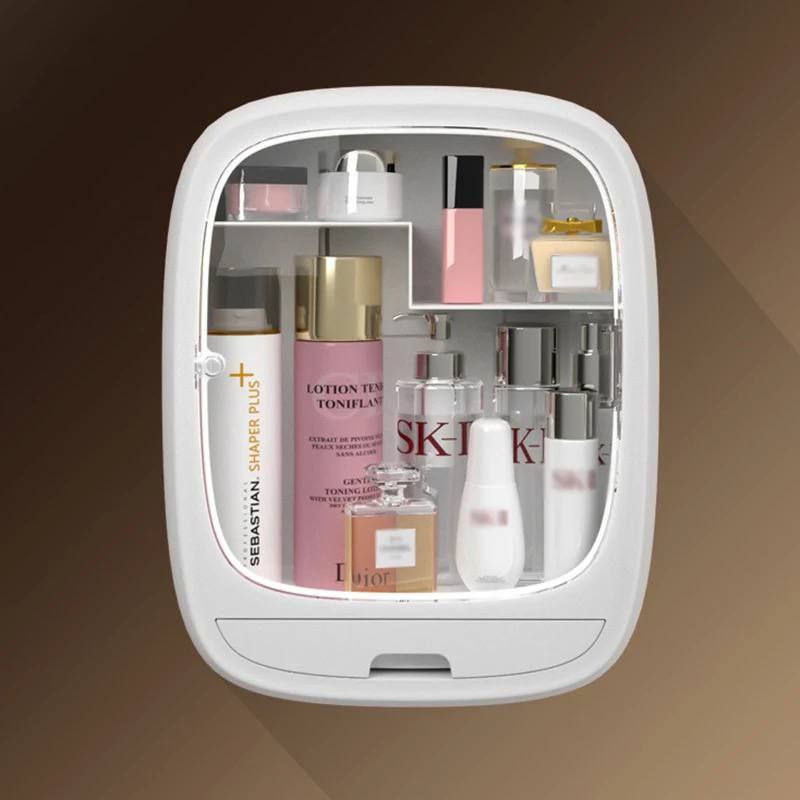 Organisateur de cosmétiques et de parfums - facile à installer - et livré avec une bande adhésive de haute qualité.