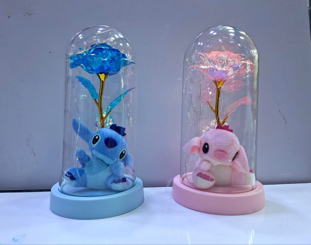 Lampe d'amour romantique